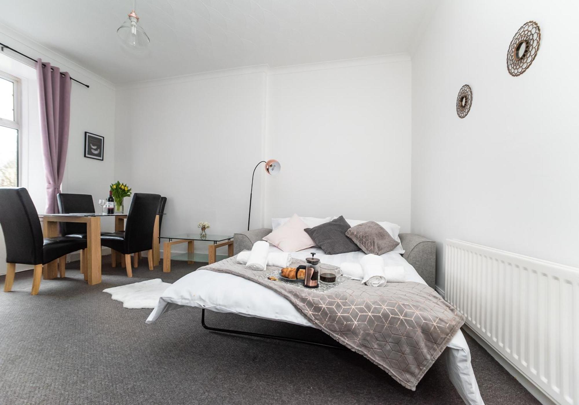Albion Apartment By Klass Living Coatbridge Exteriör bild